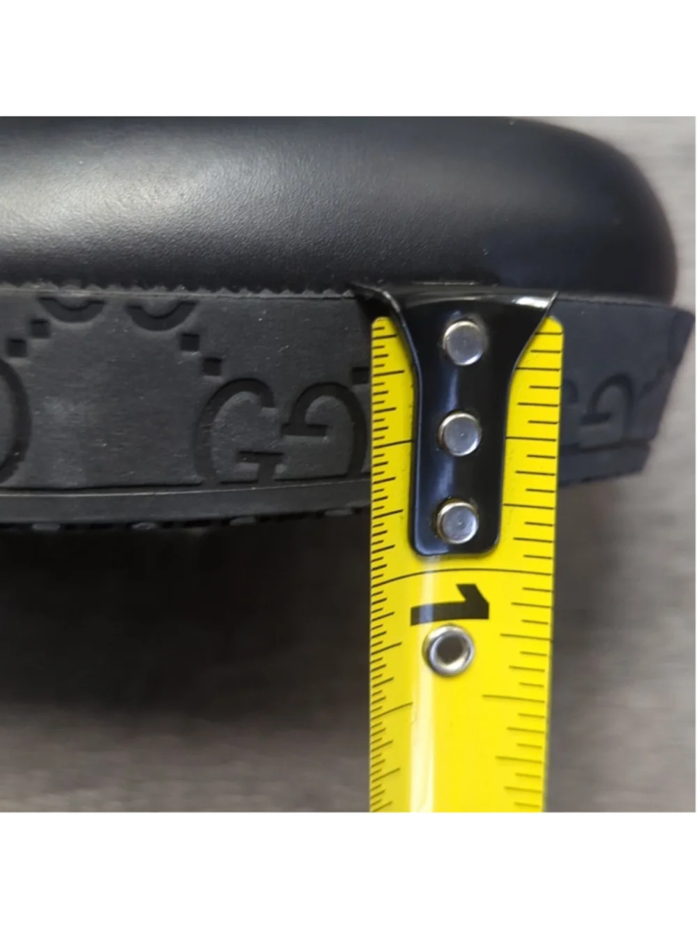 Gucci leather wool
