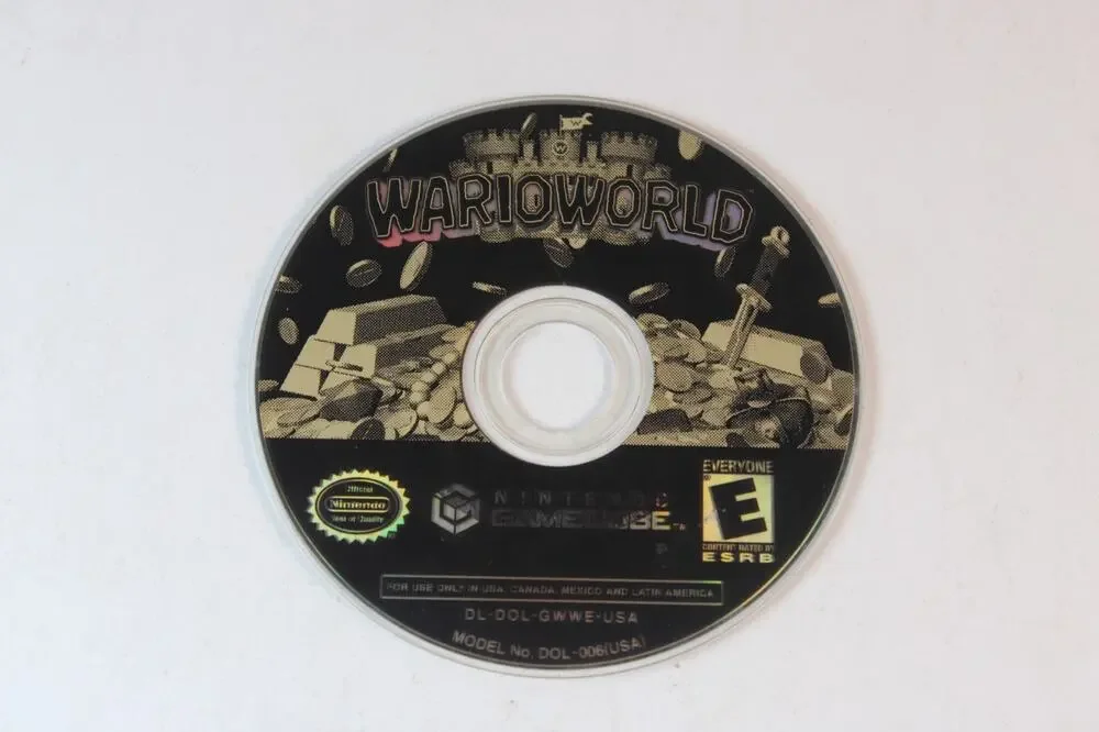 Wario World (Nintendo GameCube, 2003) Game Disc Only, Tested/Works