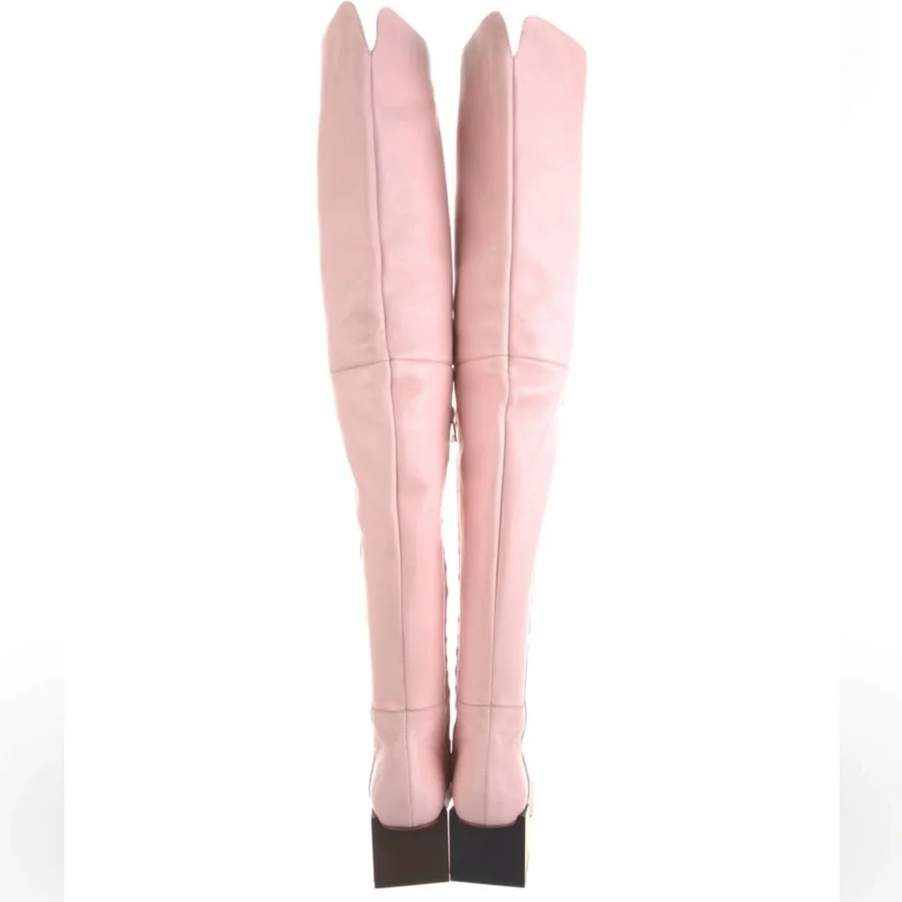 Jacquemus Arlequin Over-the-knee Boots Pink NIB Size 6