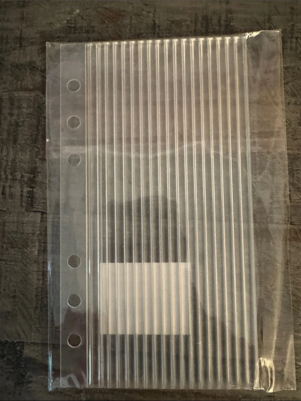 Cloth & Paper acrylic size dashboard