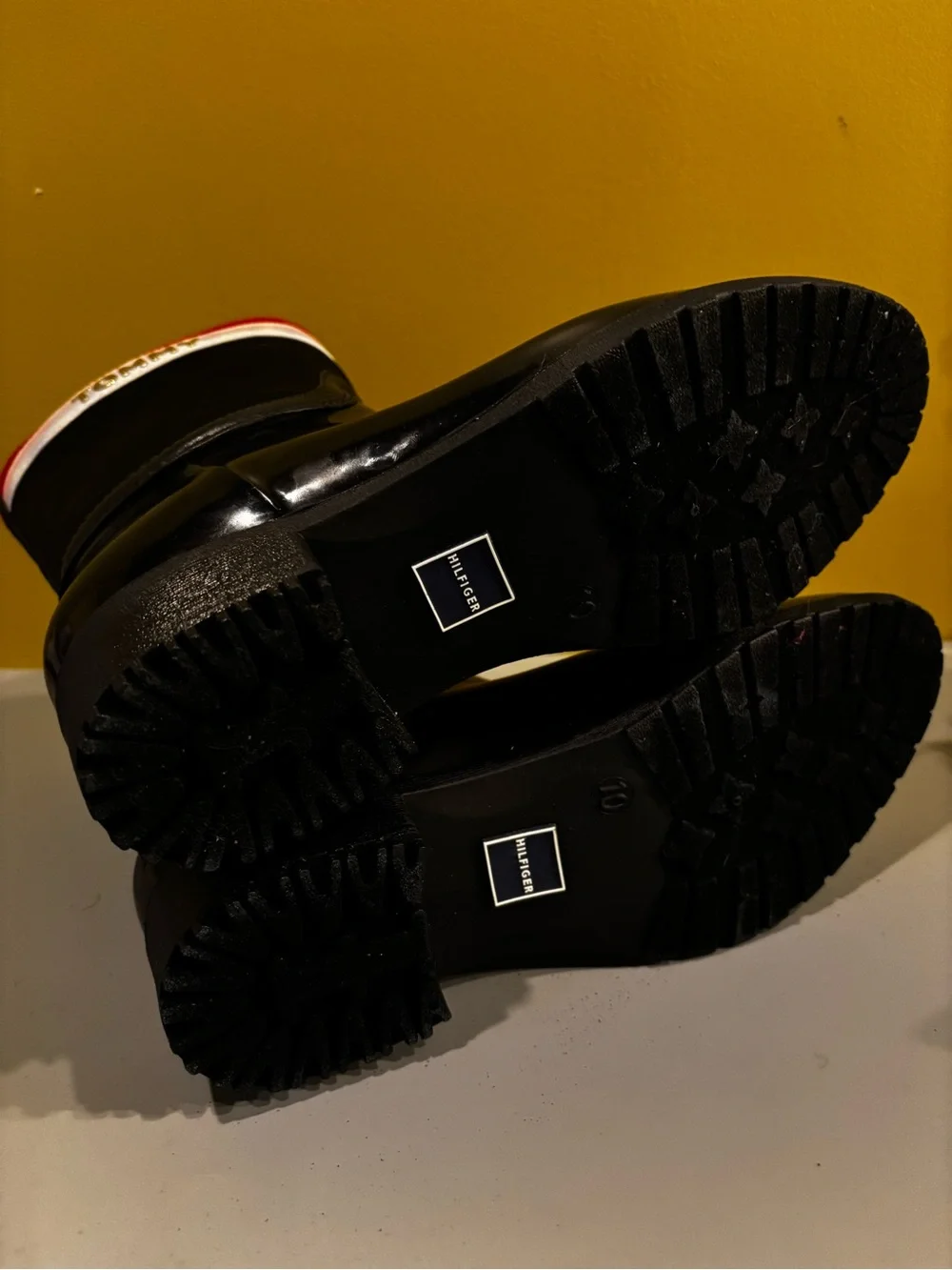 Tommy Hilfiger black glossy