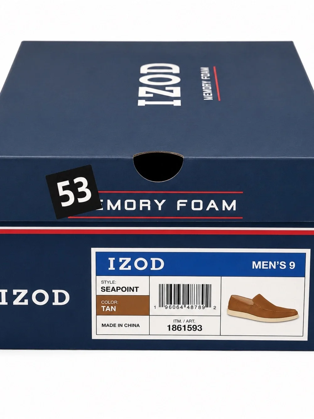Izod easy footbed