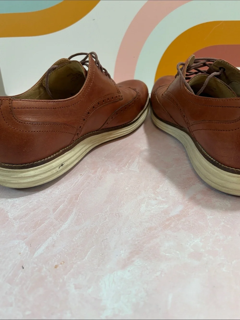 Cole Haan leather wingtip