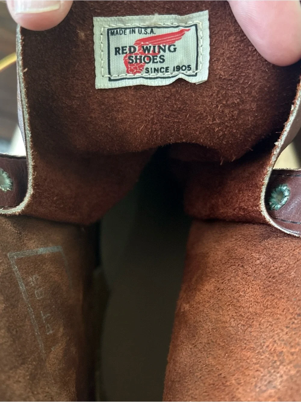 Red Wing classic brown