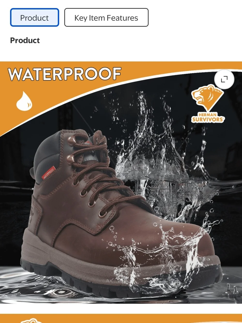 Herman Survivors durable brown