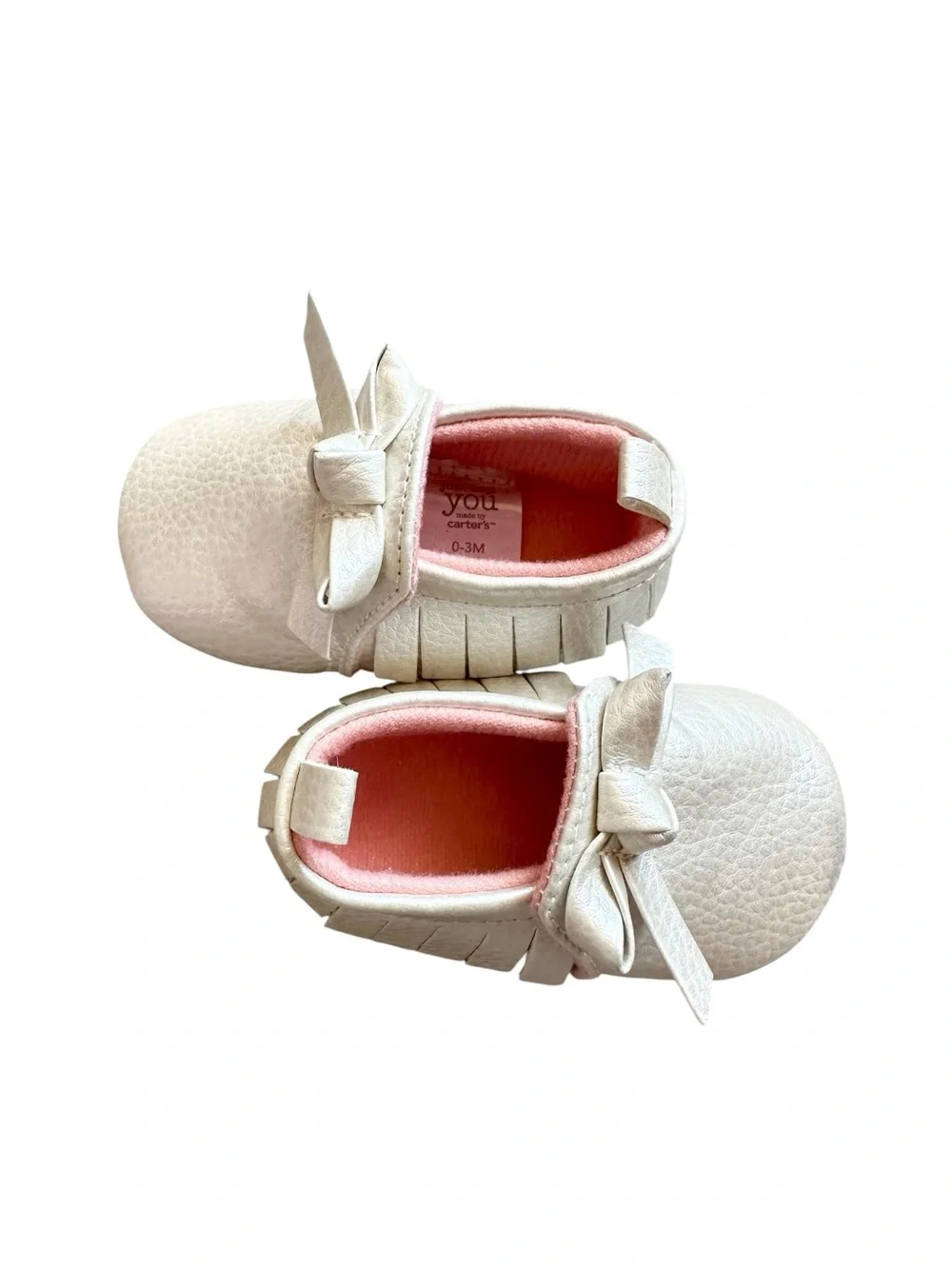 Baby girls shoe lot of 3 size 0-3 months Christmas slippers, booties, moccasins