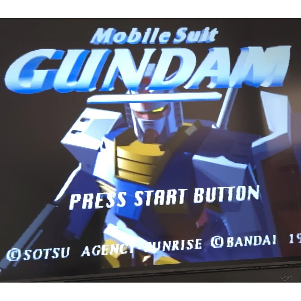 Mobile Suit Gundam - Sega Saturn Japan Import - CIB W/ OBI Strip - Tested