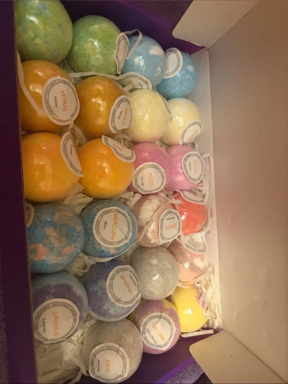 Fafamara Bath Bombs - Hot Pink Gift Box