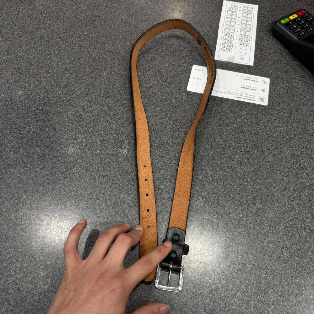 N/A harness leather