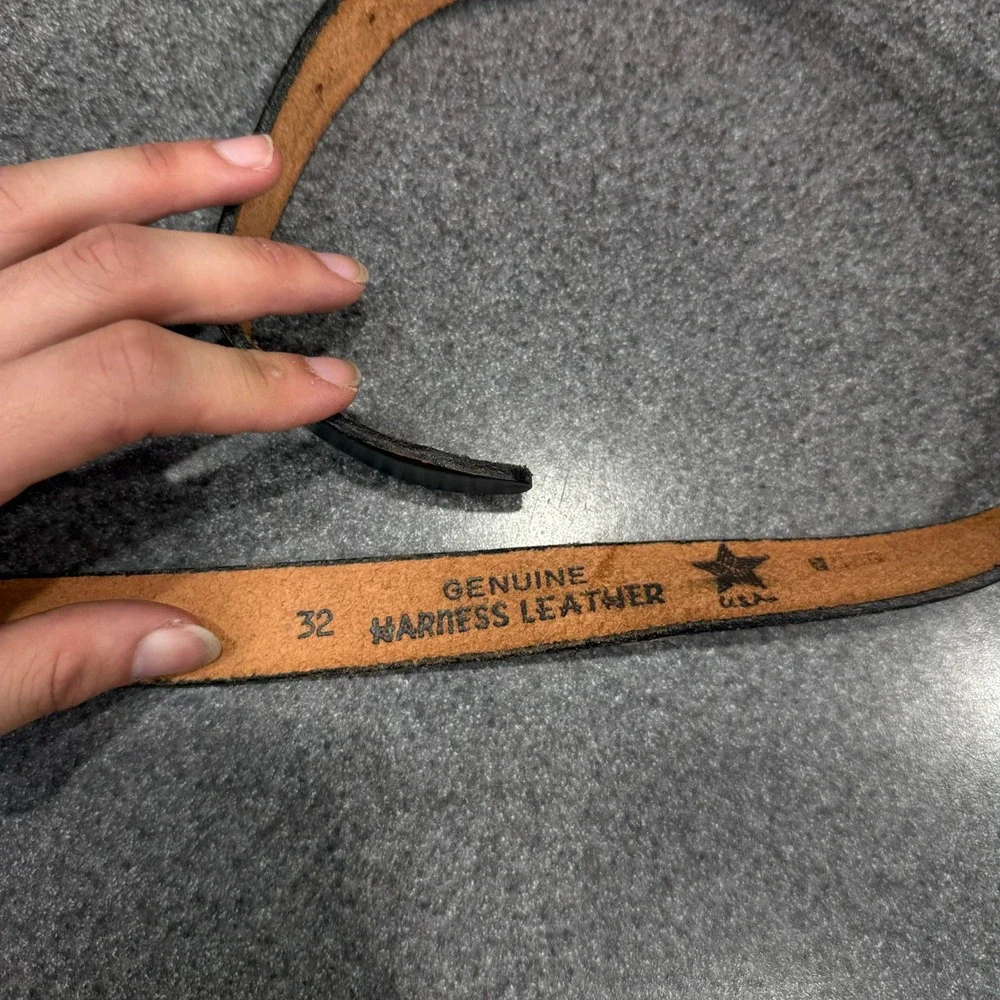 N/A harness leather