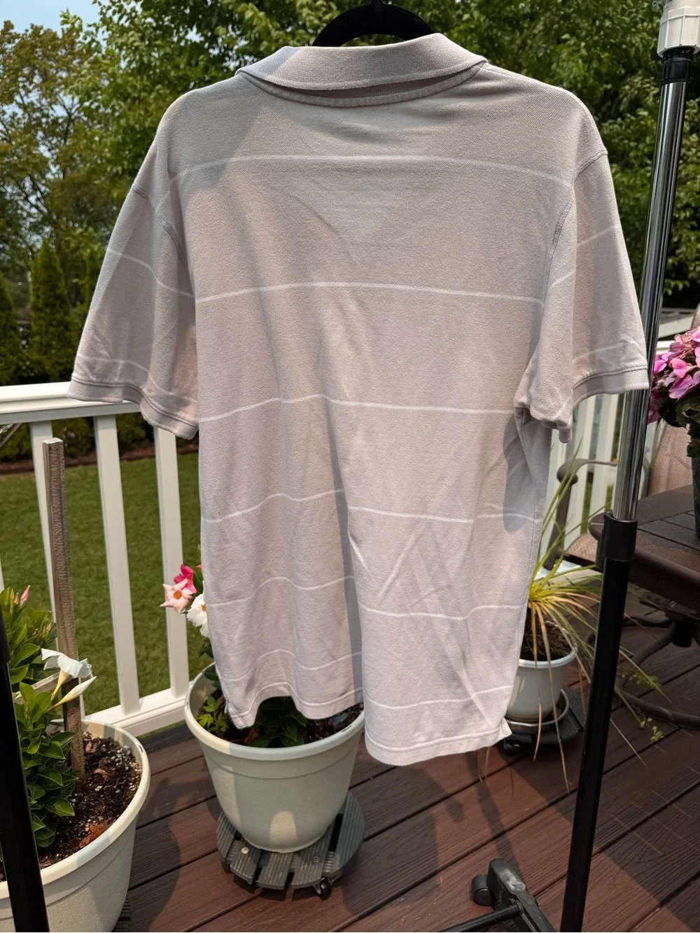 Banana Republic Striped Polo