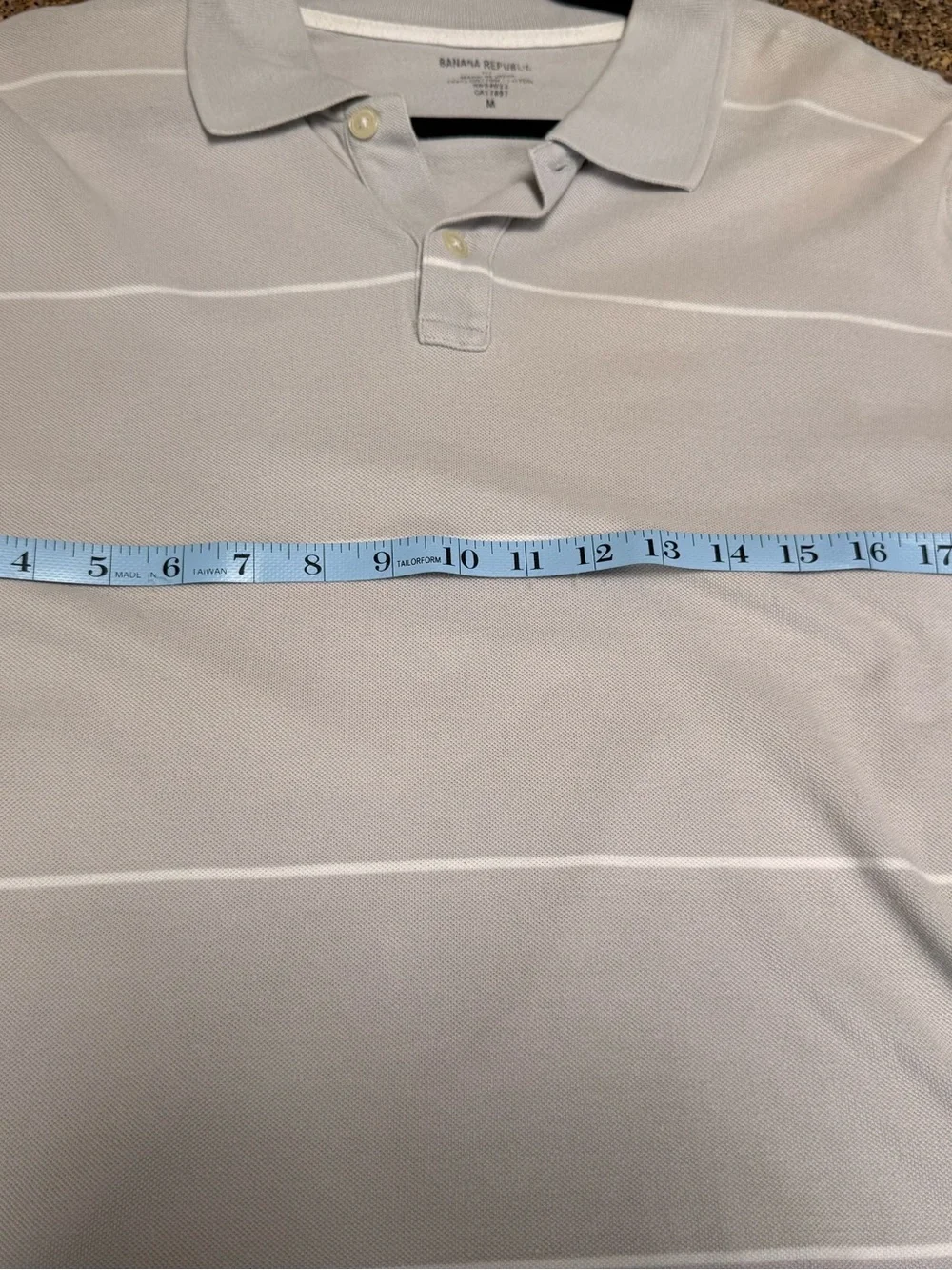 Banana Republic Striped Polo