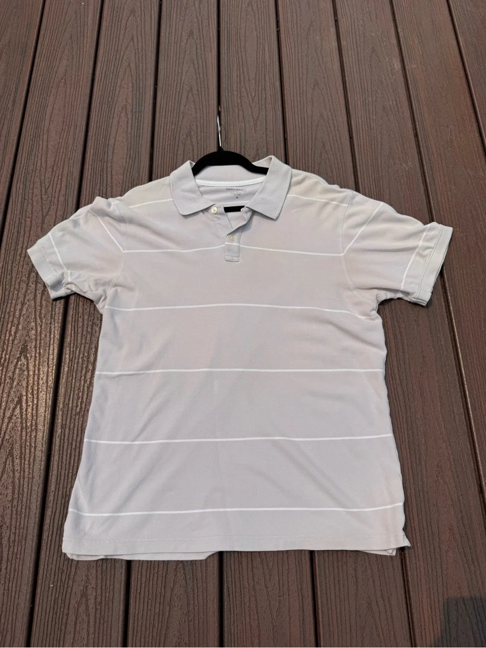 Banana Republic Striped Polo