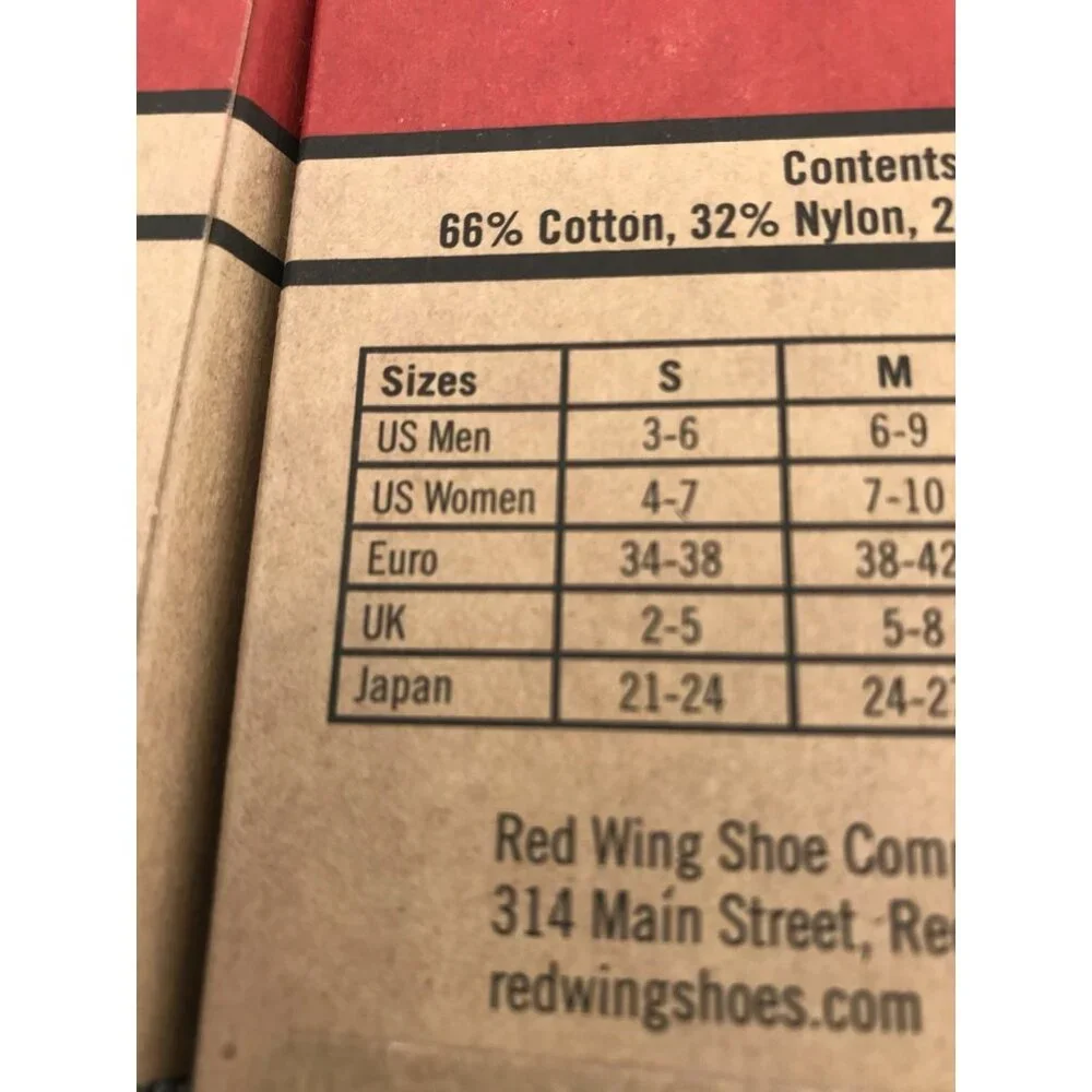 Red Wing Socks mens socks