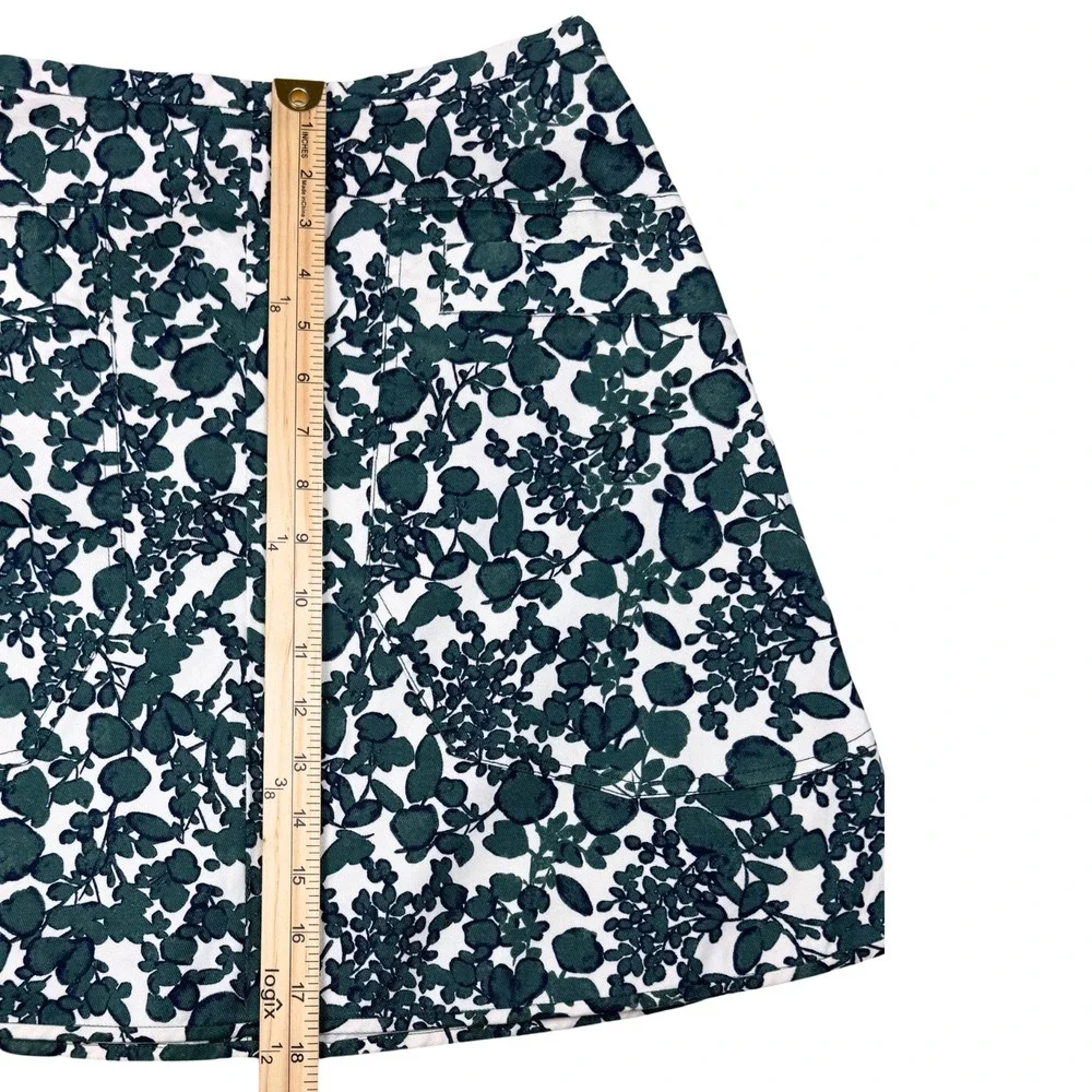 Tory Burch Skirt Womens Vine Patterned Priscilla Size 4 Preppy Boho‎ Chic Floral