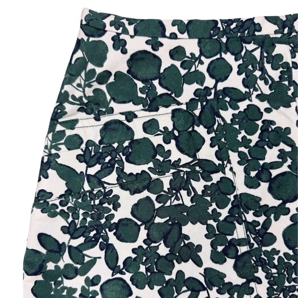 Tory Burch Skirt Womens Vine Patterned Priscilla Size 4 Preppy Boho‎ Chic Floral