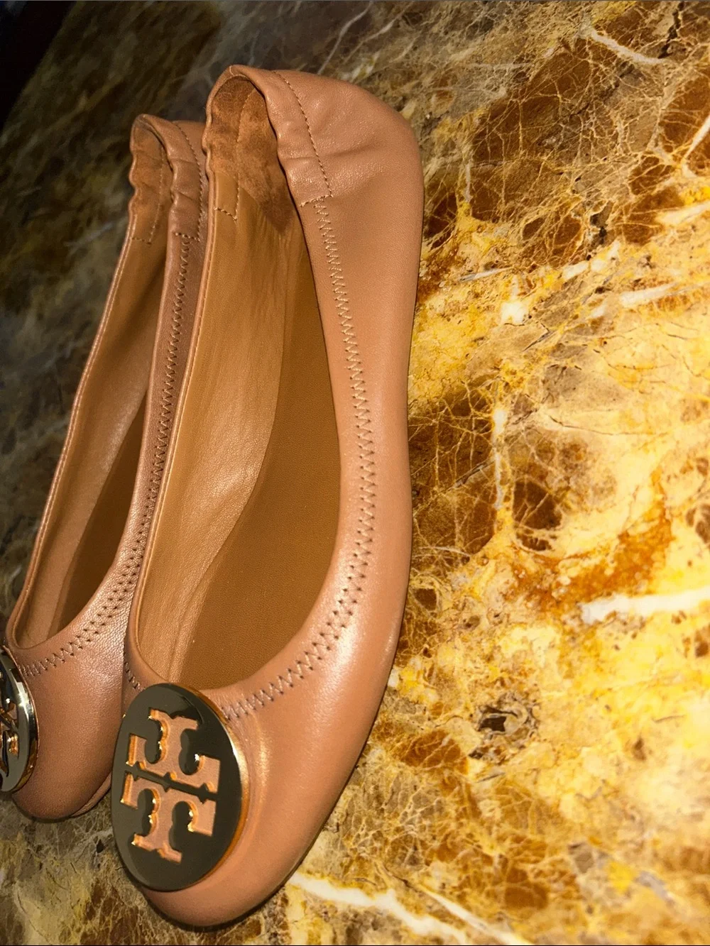 Tory Burch elegant camel