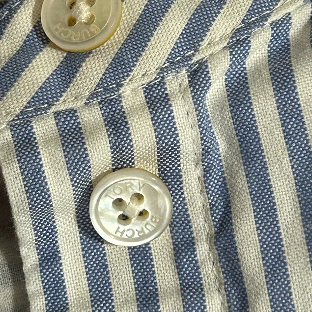 Tory Burch blue white