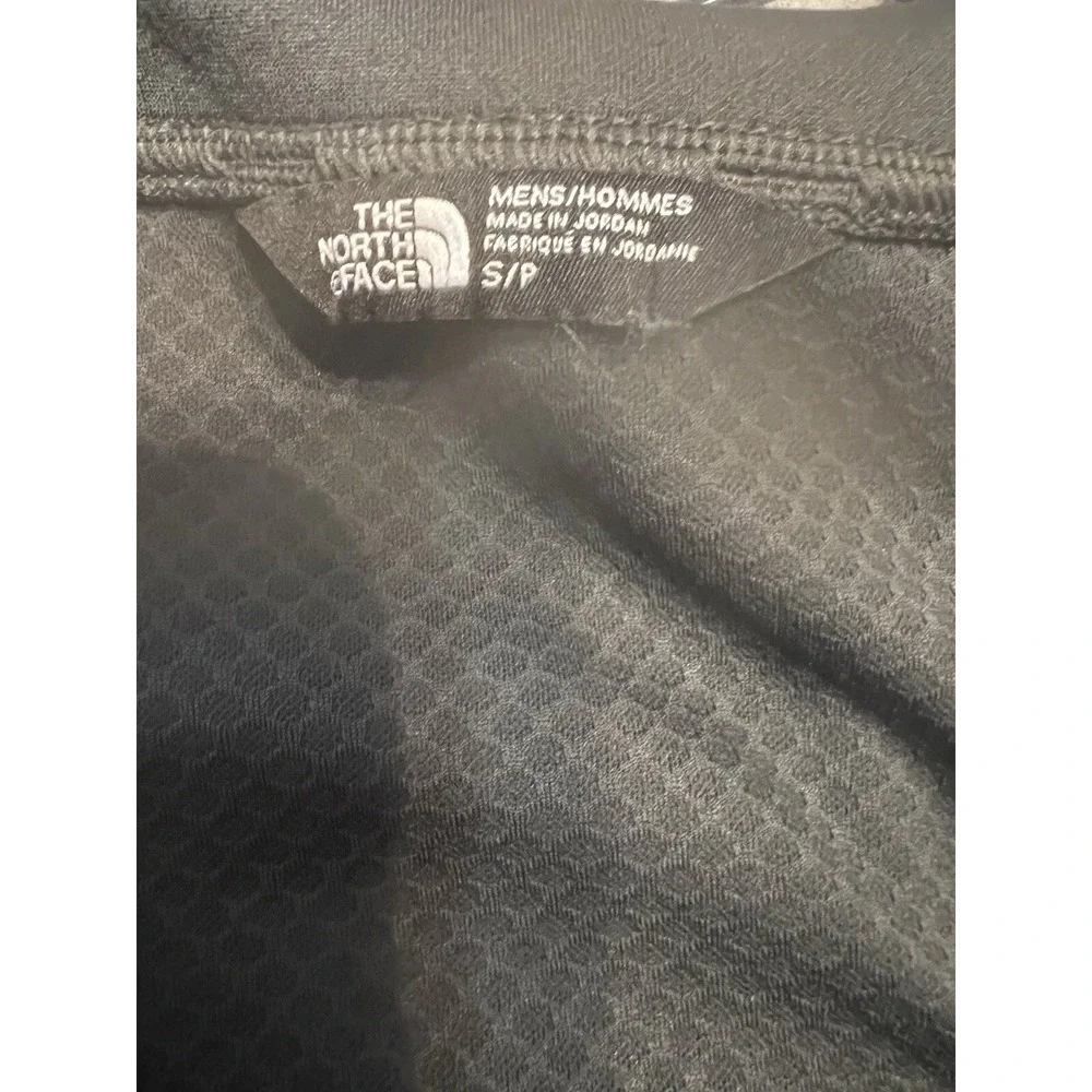 The North Face Mens Zip Up‎ Charcoal Gray jacket Size Small