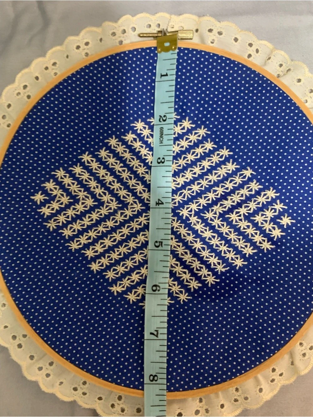 Handmade vintage embroidery