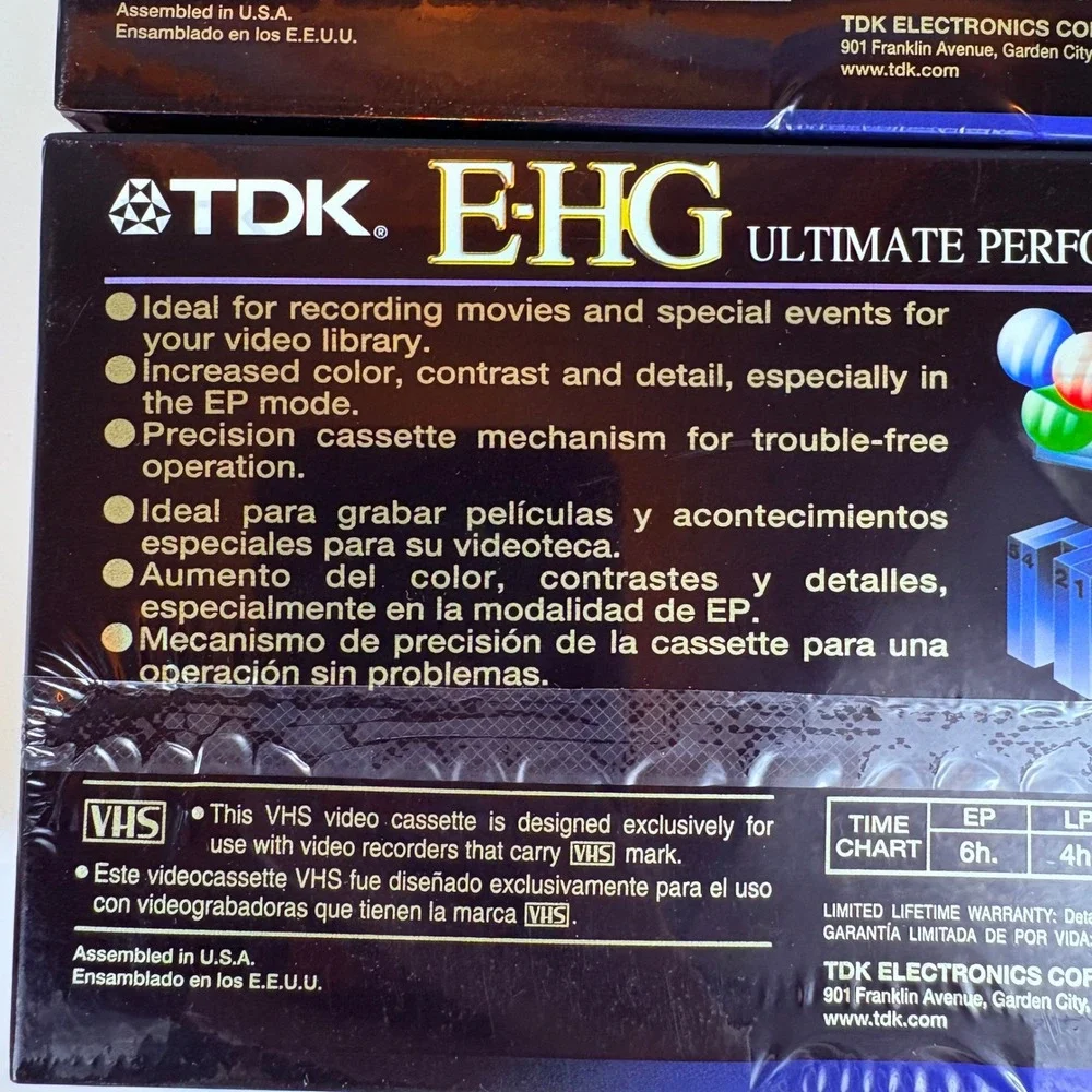 TDK lot sealed