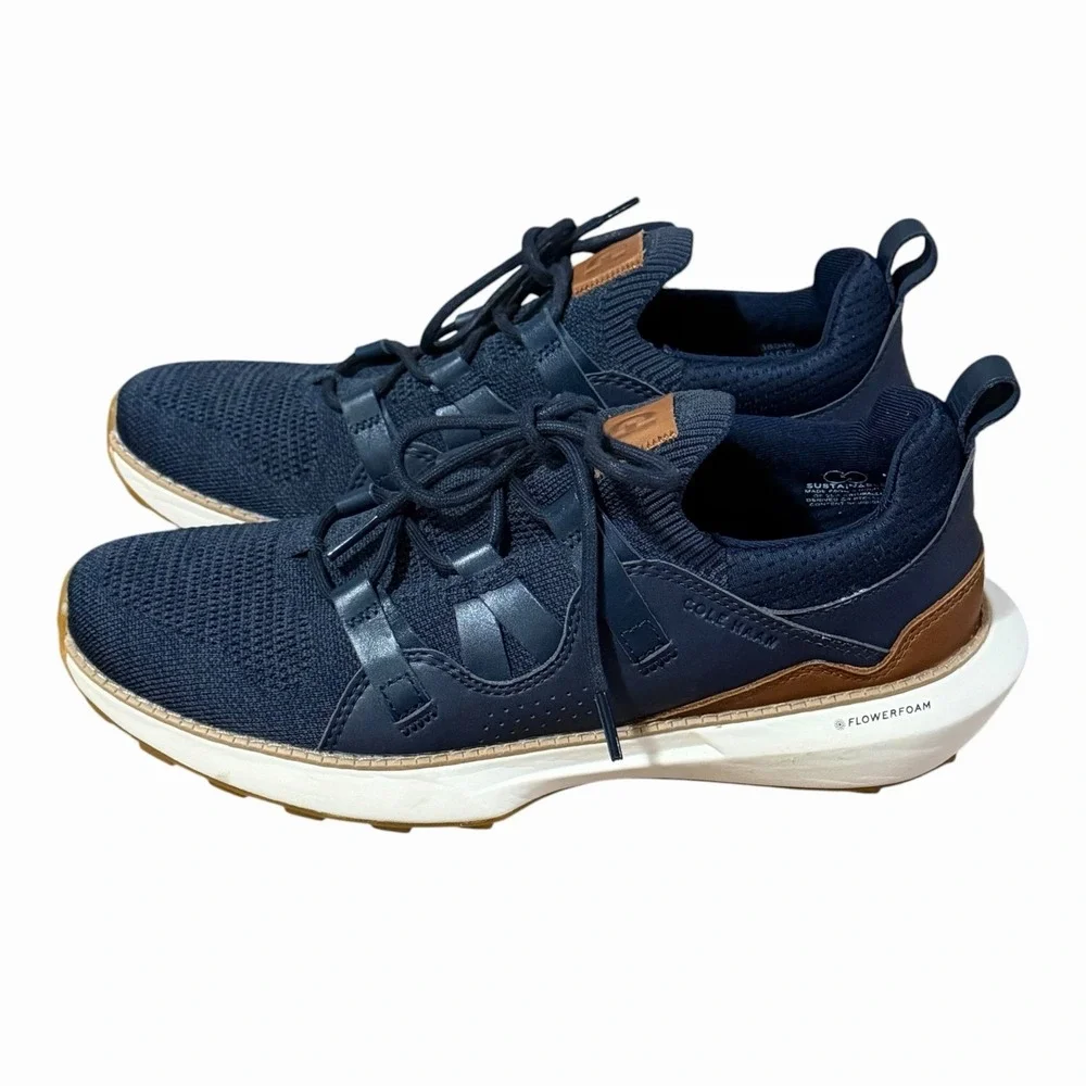 Cole Haan Men's GrandMøtion II Stitchlite™ Sneakers Navy / British Tan Size 8.5M