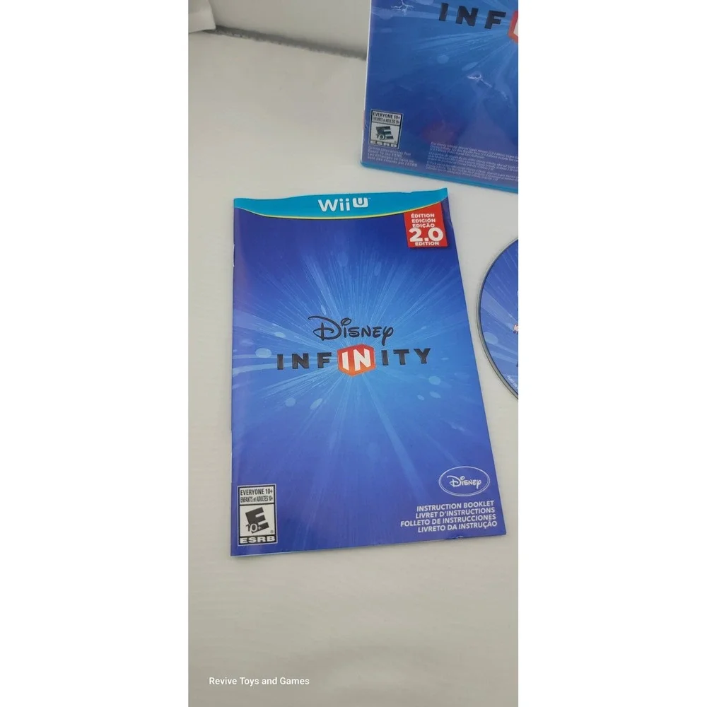 Disney Infinity 2.0 Edition Nintendo Wii U, 2014 CIB Complete Tested and Working