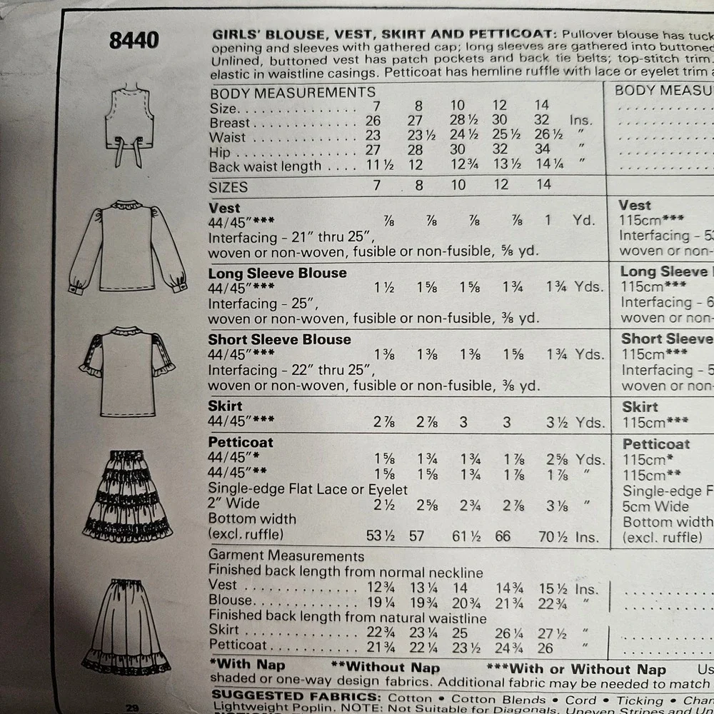 McCalls vintage 1983
