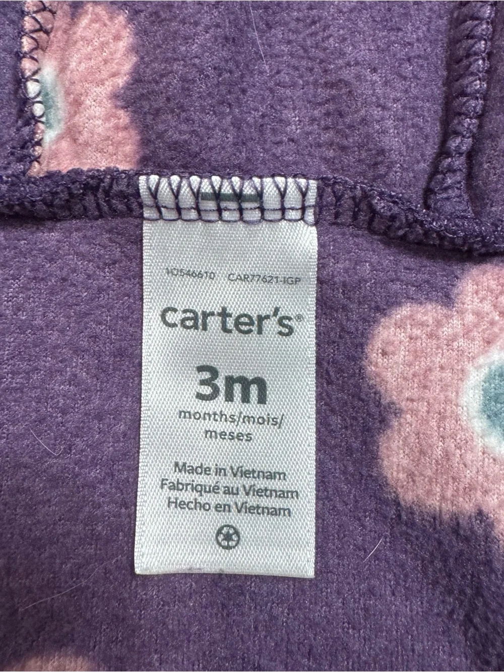 Carters 9a cozy