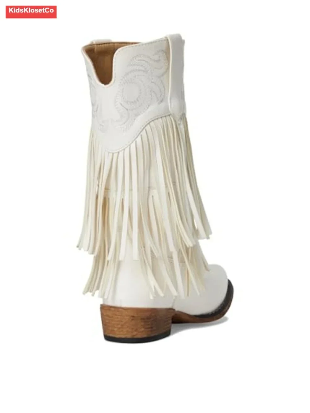 Toddler/Little Kid Western Boots Faux Fringe Pull-On Snip Toe