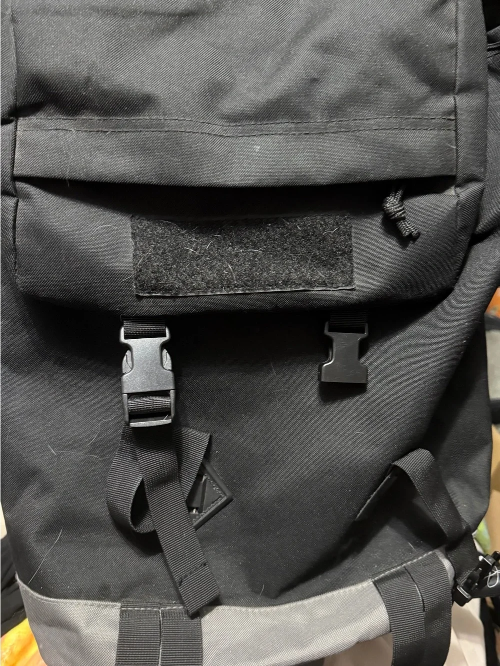 Black laptop bag
