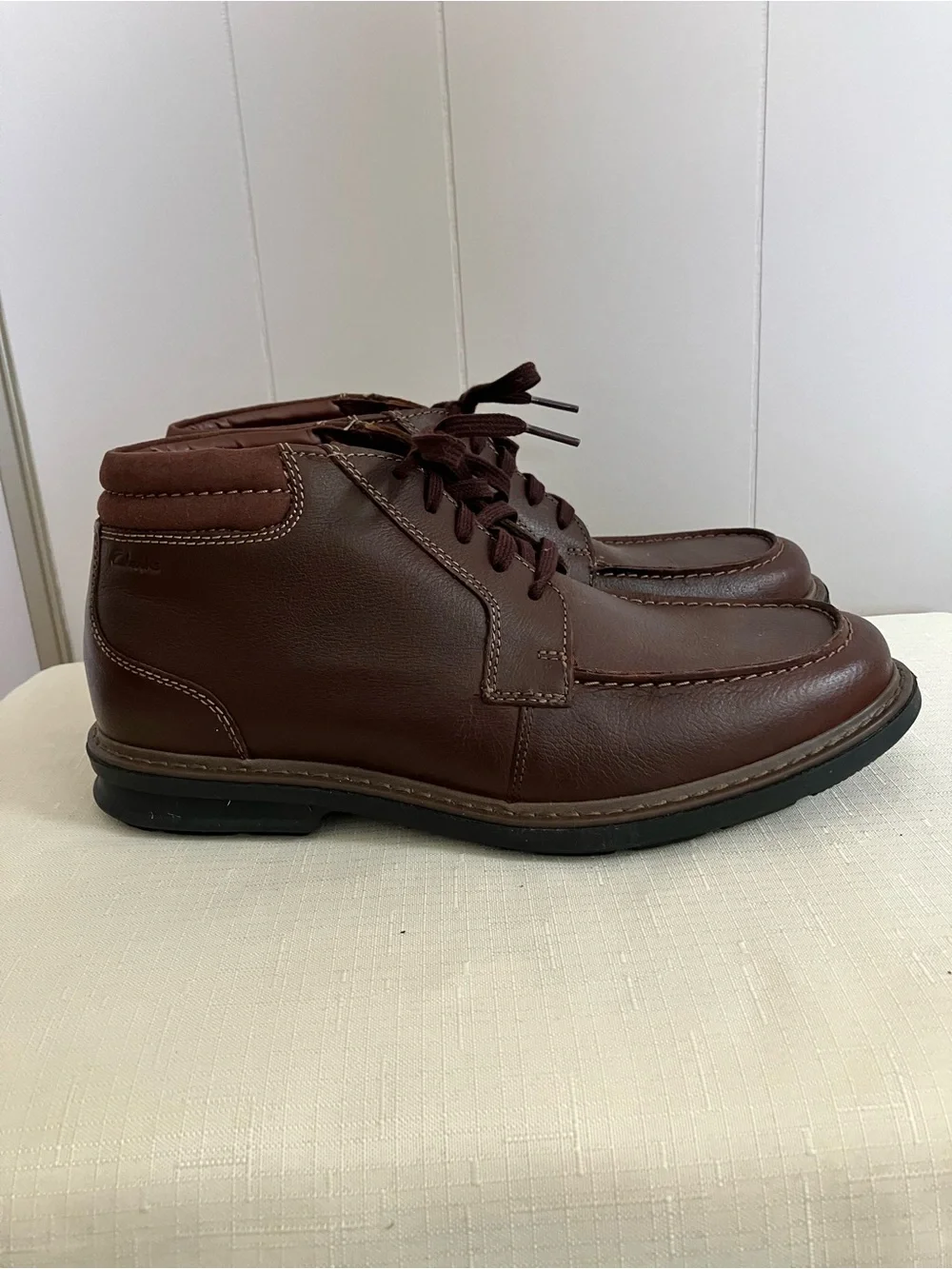Clarks sturdy leather