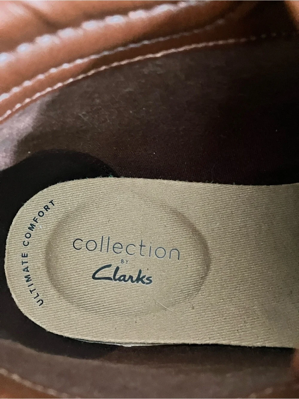 Clarks sturdy leather