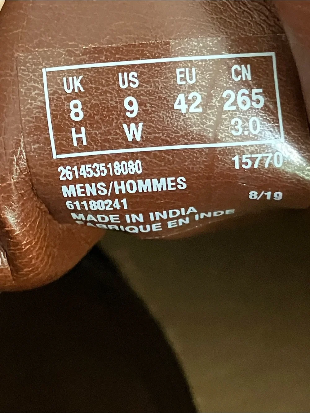 Clarks sturdy leather