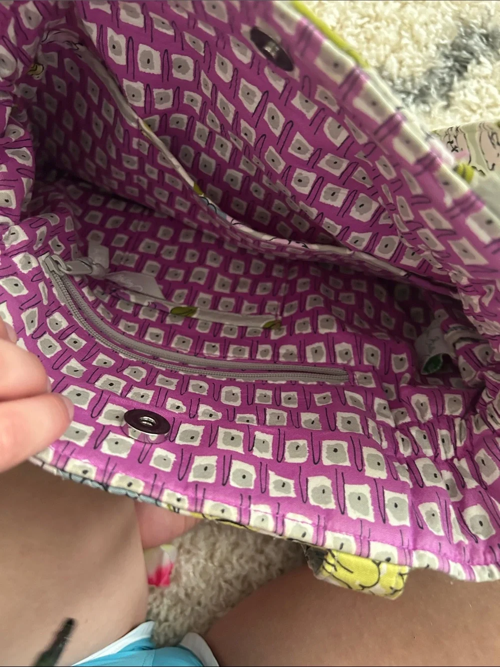 Vera Bradley lightweight quilted