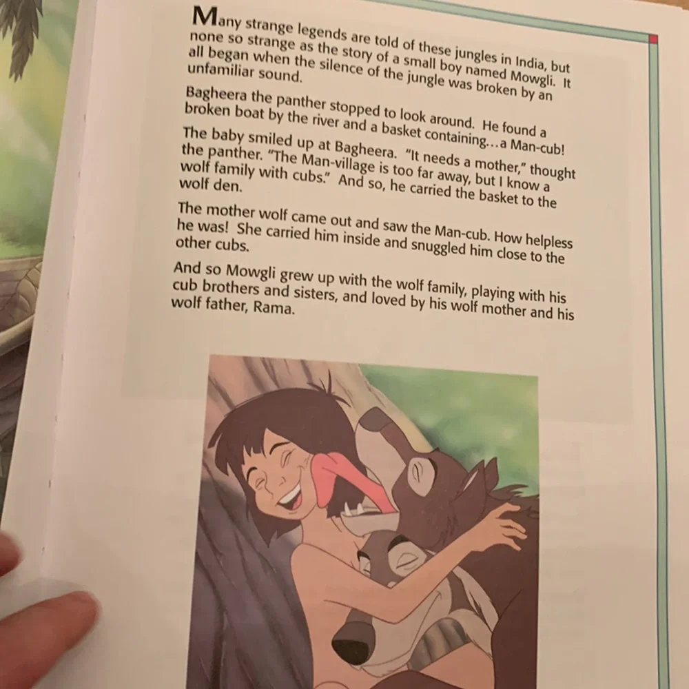 Disney no writing