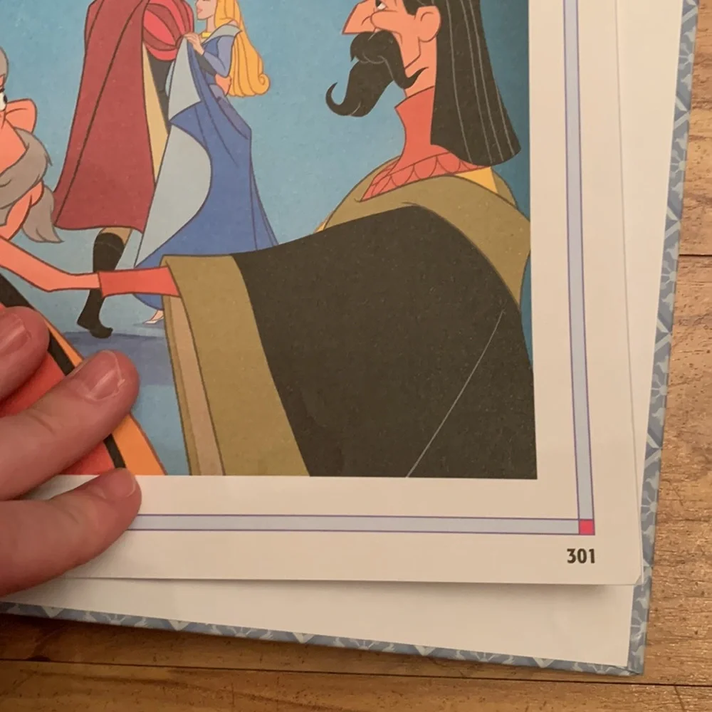 Disney no writing