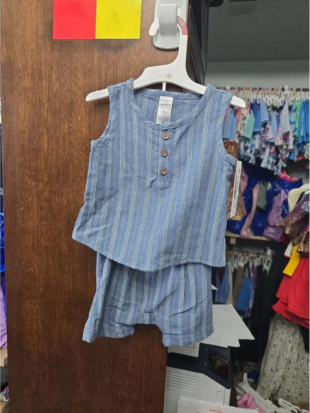 9m brand new shorts outfit set from carter's item 879