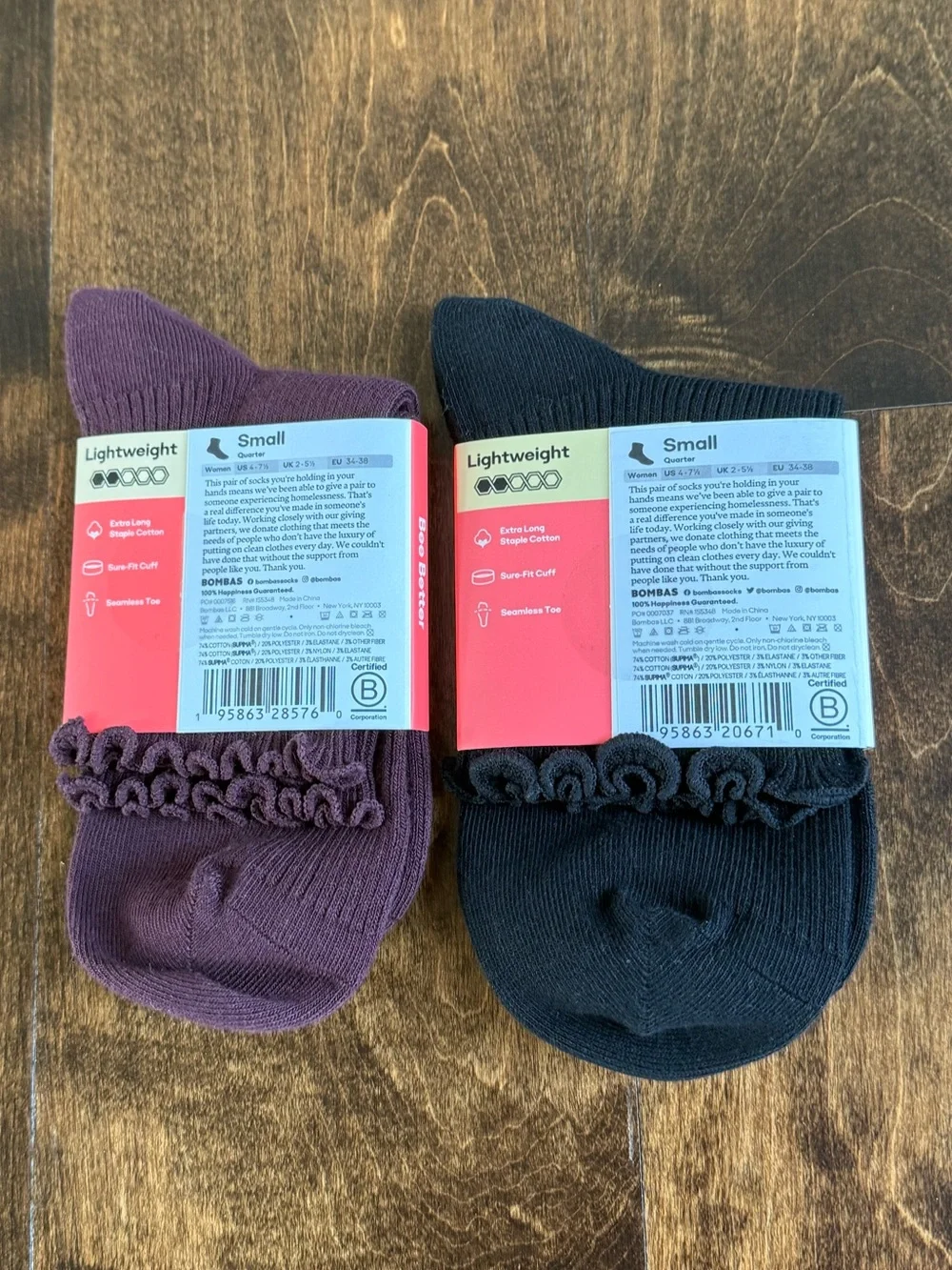 Bombas lightweight ruffle