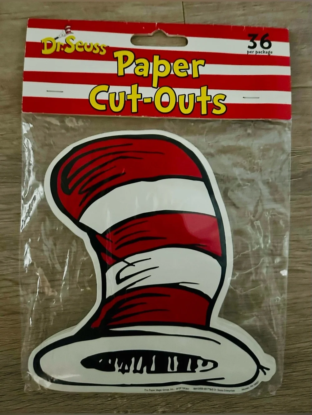 Dr. Seuss hats durable cards