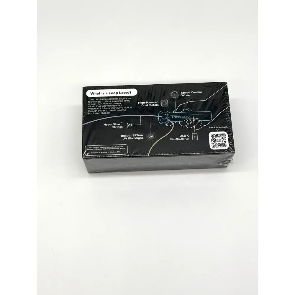 Loop Lasso Ultimate Interactive Light Toy Glow String Shooter NEW Sealed USB-C