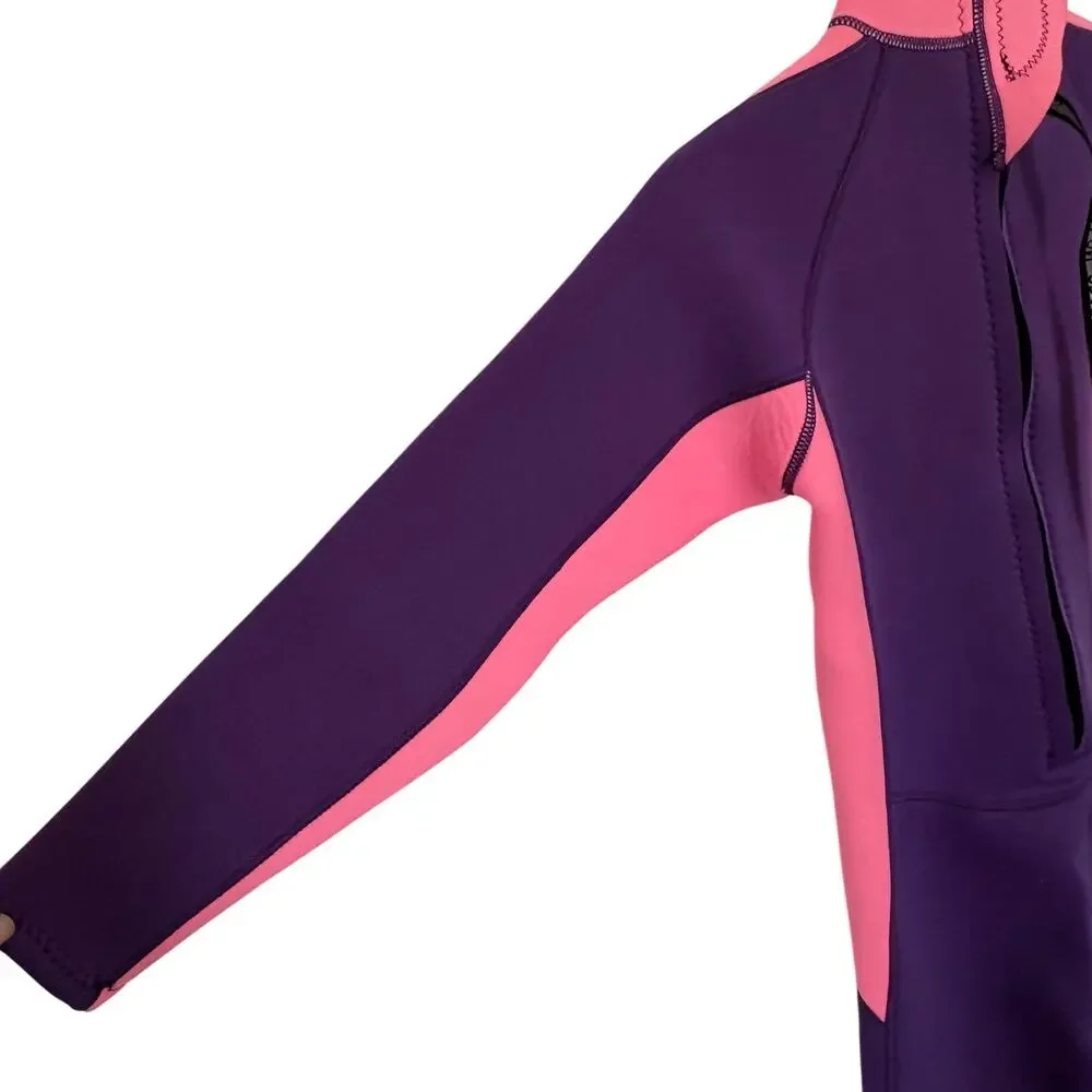 REALON Girls 2mm Neoprene Full Wetsuit Diving Surfing Swim Long Sleeve Kids XXL