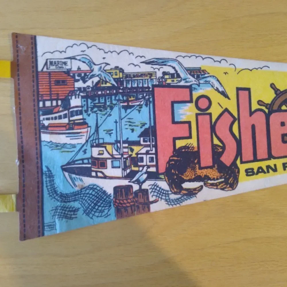 Vintage 60s fisherman