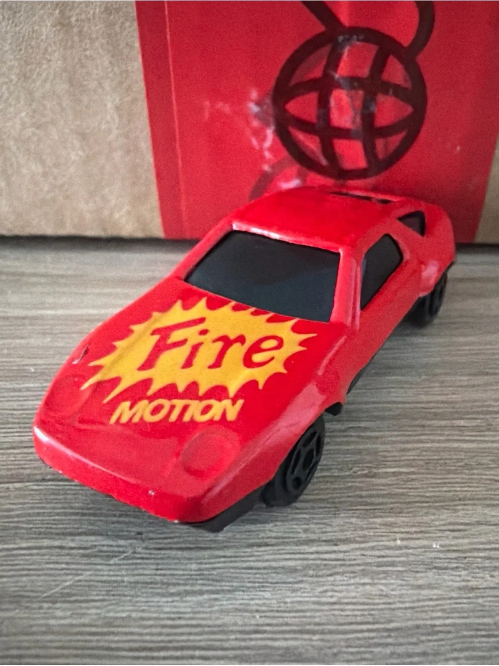 Road Champs 1983 Porsche 928 Rally Car Red  Rare “Fire Motion”
