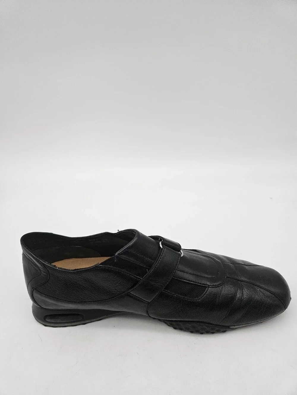 Cole Haan NikeAir men's size 11M black leather sneakers casual loafers