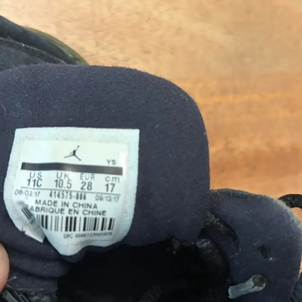 Jordan Black Trainers