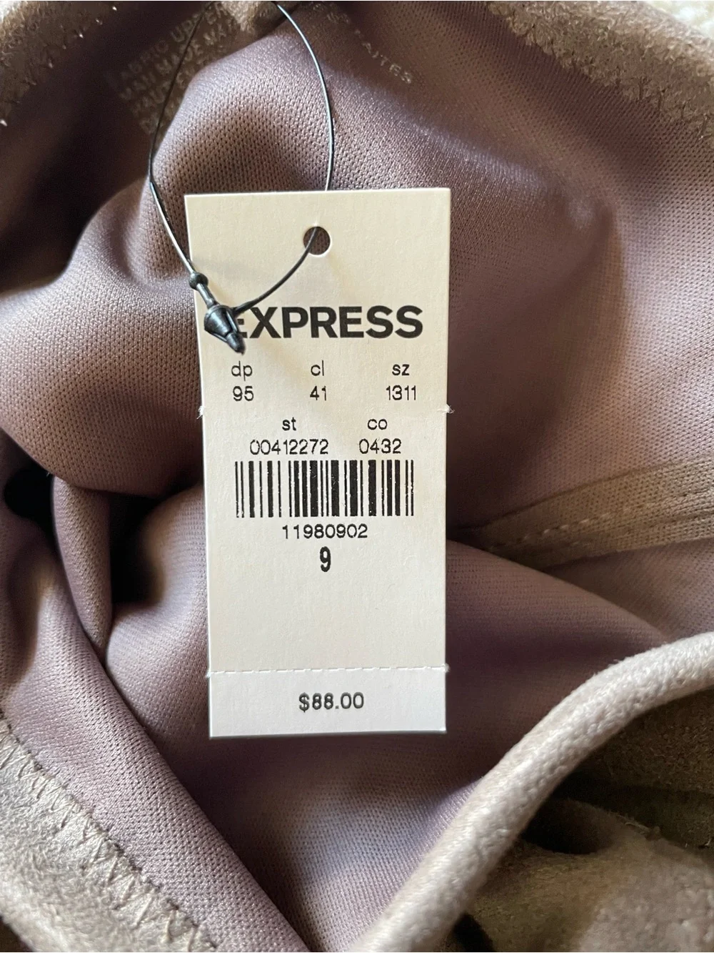 Express over knee