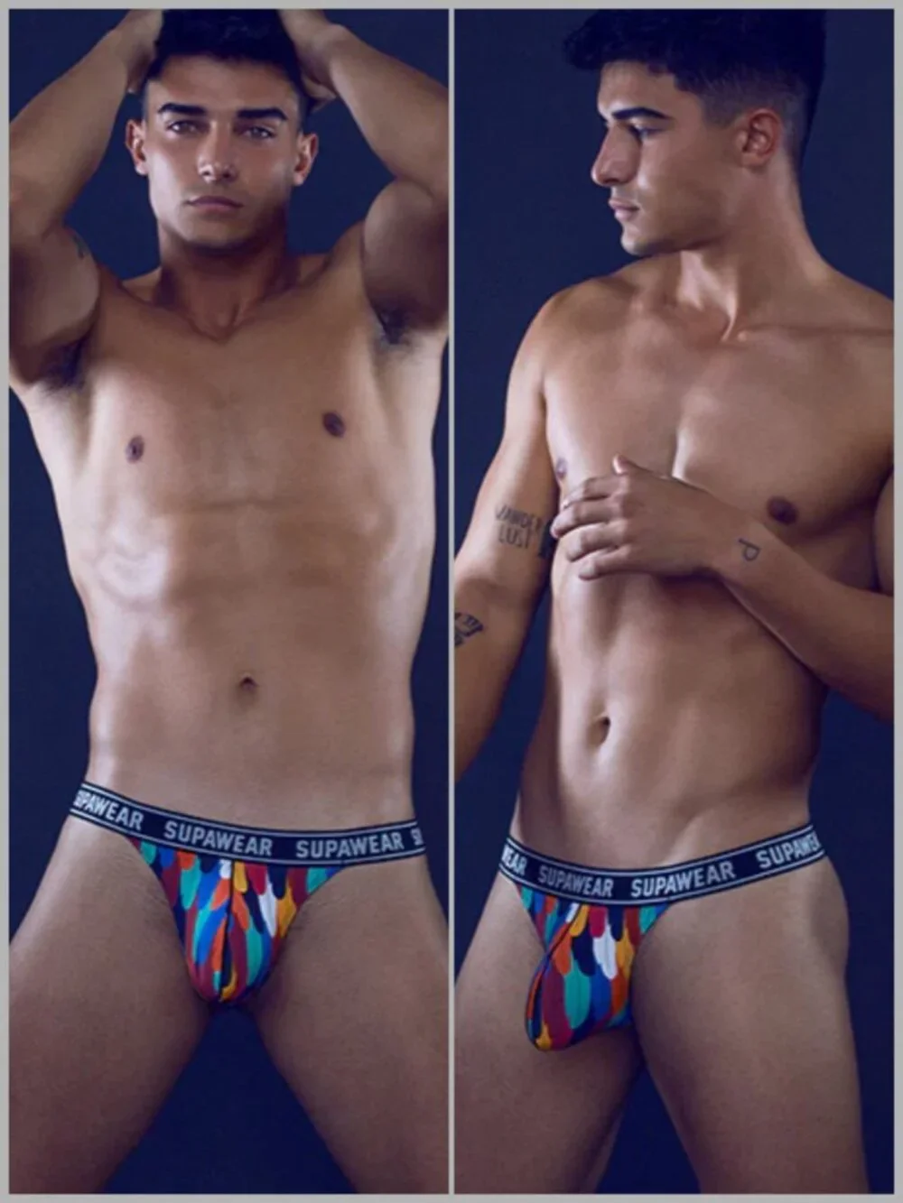 Supawear - POW Thong - Rooster (Multi) (M)