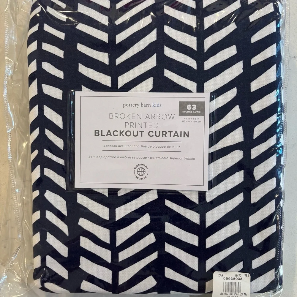 Pottery Barn Kids stylish curtains