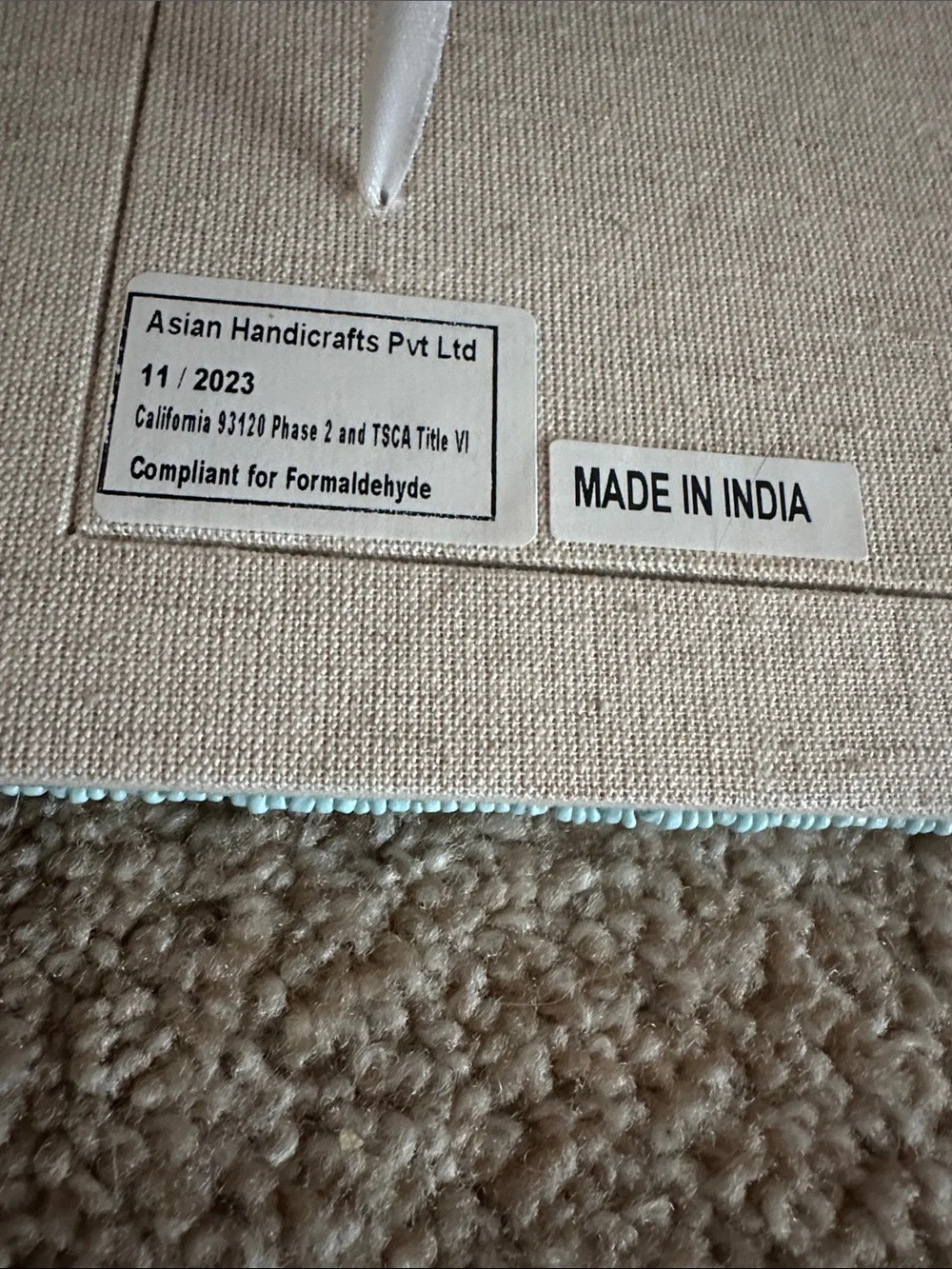 Novogratz handcrafted blue